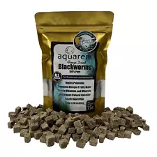 Premium Freeze Dried Blackworms (Natural, Color, Spirulina)