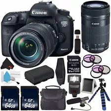 Canon EOS 7D Mark II DSLR Camera (Intl Model) Version) +18-135mm f/3.5-5.6 IS US