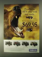 1998 Yamaha ATV Ad - Grizzly, Kodiak, Big Bear 4x4