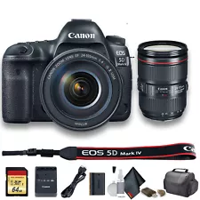 Canon EOS 5D Mark IV DSLR Camera + 24-105mm Lens Starter Bundle 01