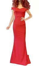 Vivian Ward Off The Shoulder Red Dress Pretty Woman Women's Costume Evening Gown