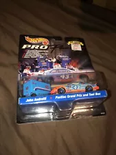 John Andretti Nascar Hot Wheels Pit Crew Tool Cart and Car 33 Pro Racing 1998