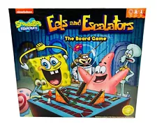 SpongeBob SquarePants Eels and Escalators Board Game Complete Nickelodeon