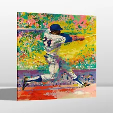 HD Print LeRoy Neiman Willie Mays Home Wall Art Decor Painting on Canvas 20x26