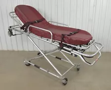 Ferno 35A Mobile 500lbs Capacity X-Frame Ambulance Cot W/ Mattress