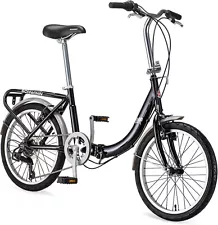 New with Tags! Schwinn S2280B 20" Loop Adult Folding Bike - Black