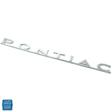 1972 Pontiac GTO LeMans "PONTIAC" Trunk Emblem