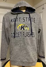 Kent State Golden Flashes Adult Hooded Sweatshirt Large Gray