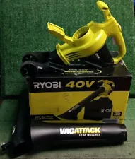 Ryobi RY40405BTL VACATTACK 40V Cordless Leaf Vacuum / Mulcher - Tool Only, Used