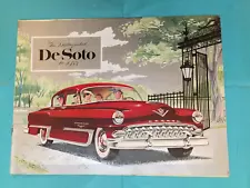 1953 DE SOTO "POWERMASTER & FIRE DOME" Car Dealer Sales Brochure