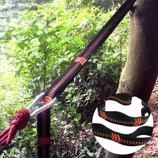 Adjustable Tree Hanging Hammock Straps Climbing Rope Hammock Aerial Nas L2A4