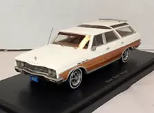 Best of Show/Neo 1:43 1967 Buick Sport Wagon Arctic White/Woodgrain VERY COOL!