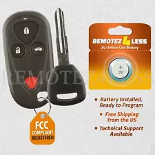 Keyless Entry Remote for 2002 2003 2004 Acura RL Fob Car Key