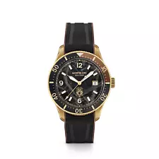 New Montblanc Iced Sea Automatic Date Black Dial Watch MB133300