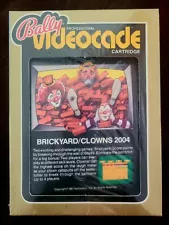 Bally Astrocade Videocade games - Clowns & Brickyard 2004