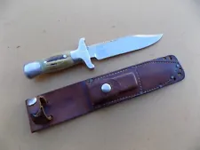 Vintage Ruana 29A Junior Bowie knife with Deluxe Sheath