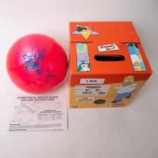 Lisa Simpson Pink Hammer Bowling Ball New In Box Undrilled