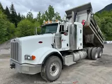 2007 Peterbilt 378 T/A Dump Truck 11 Yard Load Line Steel Cat Diesel bidadoo