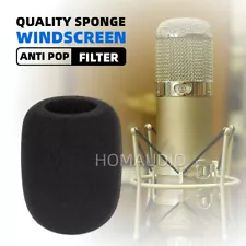 For Telefunken U47 U48 Wind Screen Pop Filter Microphone Windscreen Sponge Foam