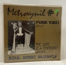 Blowfly – Soul Sonic Funk You! Vol 4 - FY 8407 - Yellow Vinyl Record - Limited