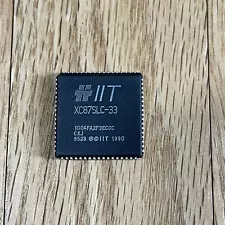 RARE IIT XC87SLC-33 387SX PLCC MATH CO-PROCESSOR FOR 386SX and 486SLC PROCESSORS