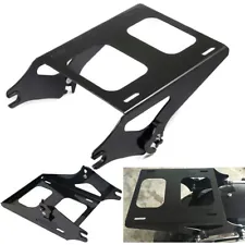 Detachable Two-up Tour Pack Pak Trunk Mount Rack Bracket For Harley Touring 14+