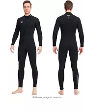 DIVE & SAIL Wetsuit Men Women Full Body Ultra Stretch Mens Womens Wetsuit with B