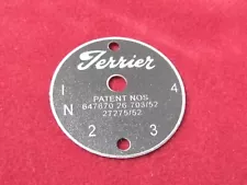 Triumph Terrier H904 Pattern Gear Indicator Face Plate