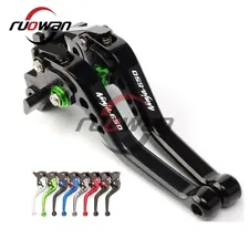 CNC Short Adjustable brake clutch levers For Kawasaki NINJA 650 R 2006-2022 2021 (For: 2006 Kawasaki Ninja 650R)