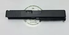 Complete Upper for Glock 19 Gen 1-3 OEM Style Black Cerakote Slide 9mm Barrel-