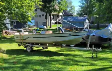 1988 Alumacraft Lunker 16' Aluminum Fishing Boat & Trailer - Minnesota