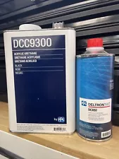 PPG Acrylic Urethane Gloss Black Paint - Single Stage DCC 9300 & DCX61 Hardener