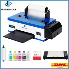 PUNEHOD A3 L1800 DTF Printer Transfer Printer Roll DTF Printer+Oven DIY T-Shirt