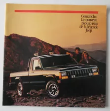 JEEP COMANCHE 1986 dealer brochure - French - Canada HS2003000118