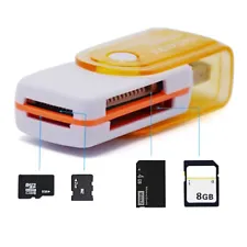 Useful 4 in 1 USB Memory Card Reader For MS MS-PRO TF Micro S D High Speed J_sh