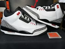 Air Jordan 3 Retro Infrared Size 9.5 Style Code 136064-123