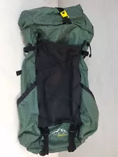 ULA Equipment Circuit Unisex Black Green Adventure Hiking Backpack Size Large