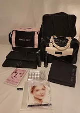 Mary Kay Consultant 5 Bags & More Estate Lot Many Extras Bonus Vintage To Modern