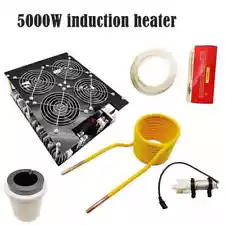 5000W ZVS Induction Heater Module High Frequency Induction Heating Melted Metal