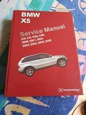 BMW X5 E53 2000-2006 Bentley Owners Workshop Manual VGC 3.0i 4.4i 4.6is 4.8is