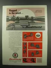 1967 Redfield Scopes and Mounts Ad - Rugged