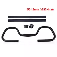 580mm Butterfly Handlebars for Bikes Matte Aluminium 25.4mm MTB Bicycle Parts