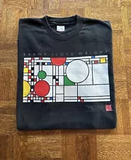 Vtg 1993 Balloons And Confetti Window Frank Lloyd Wright T-Shirt Sz XL 90s