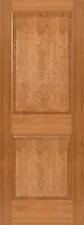 Cherry 2 Panel Square Raised Panels Stain Grade Solid Core Interior Wood Doors