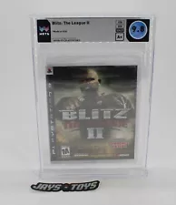 Blitz: The League II Video Game PlayStation 3 PS3 Midway Sealed WATA A+ 9.8