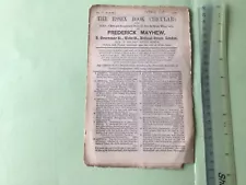 The Essex Book Circular 1876 Books for sale for ready money only A8325