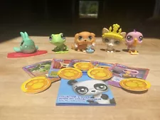 Lps Littlest Pet Shop Gen 7 Blind Box Lot Of 5 Pets