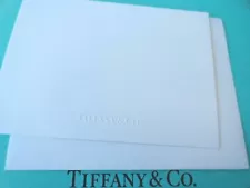 Tiffany & Co. 2 Sets of Blank All Occasion Gift Note Card with Envelope