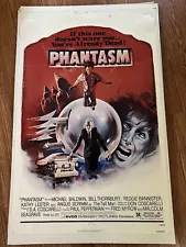 Original 1979 Phantasm One Sheet Movie Theater Poster 27x41 Horror Classic