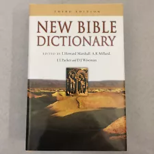 New Bible Dictionary 3rd Edition 2007 HCDJ Brand New InterVarsity Press